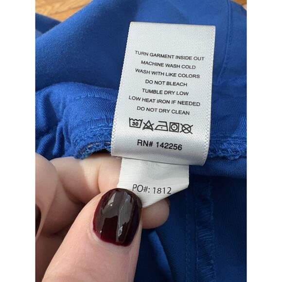 FIGS Size S Zamora Jogger High Waisted Scrub Pants Royal Blue - Picture 8 of 8